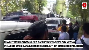 216K views · 3K reactions | [ DEFERRED VISUAL ] #Anantnagencounter Security forces are using new-generation weapons and devices, including strike-capable Heron drones, in their intensified operations. Reports| Tawseef Rather | Prime Post | Facebook