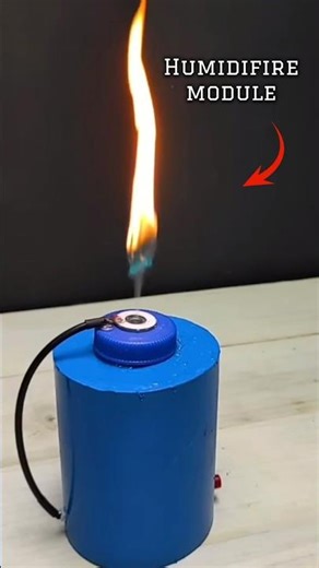 humidimist fire module experiment part 1 #shorts