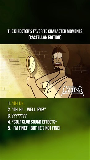 The Director’s Favorite Moments in PERFECT CASTING (Castellan Edition 🕷️🕸️) | #animation
