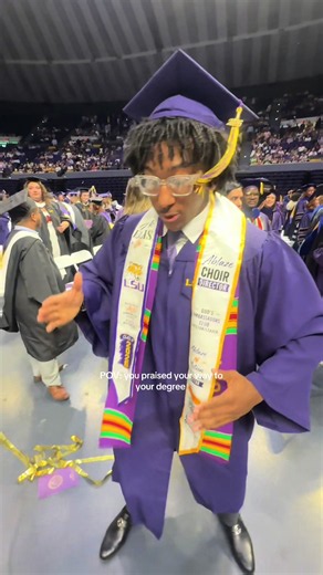 Praise Break Dance After Graduation — I Presented God a Dance