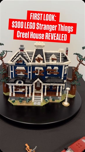MiniSuperHeroesToday on Instagram: "FIRST LOOK: $300 LEGO Stranger Things Creel House Set 11370 Revealed 💥 This took place at LEGO HQ in Billund, Denmark for Fan Media Days #lego #fmd25 #strangerthings5 #strangerthings #legocollector"