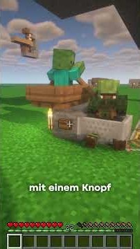Automatisch Dorfbewohner zombifizieren und heilen | Minecraft Farm