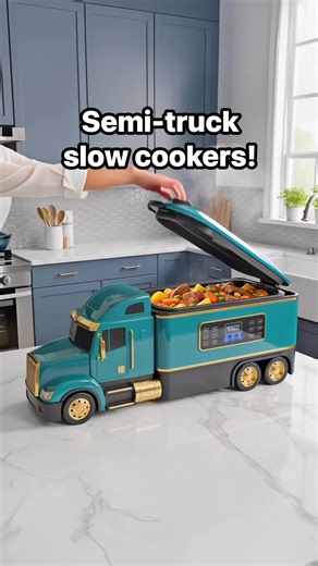 9M views · 51K reactions | I must have one of these semi-truck slow cookers in my life immediately! 勞 | Inspiring Designs | Facebook