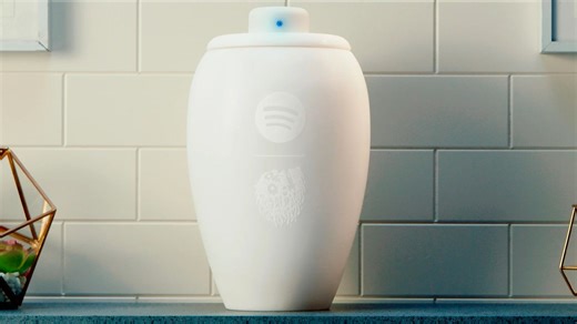 “What’s the worst part about being dead? You can’t listen to music”: Liquid Death and Spotify have come up with a solution - The Eternal Playlist Urn