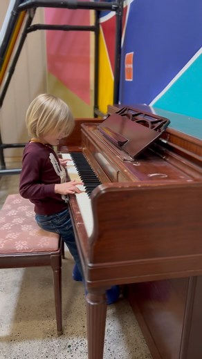45K views · 587 reactions | Max sat down at a piano at a Children’s Museum that we visited. The reverb was amazing. Someone heard him play and gave me these eyes: . They said, “wow, you should get him a piano and see what he can do with it!” 殺 I’m loving that he is able to still play while we travel. ♥️ #ourmusicalfamily #maxoriginalmusic #instagood #reels | Our Musical Family | Facebook