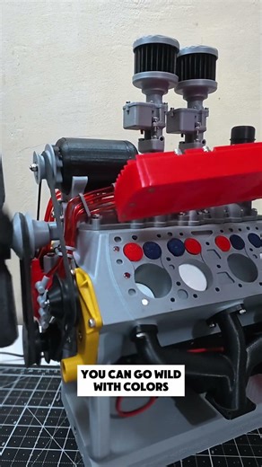 This 3D Printed Flathead V8 Actually WORKS!