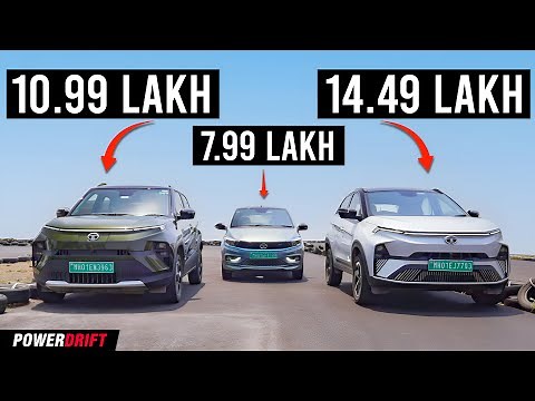 Tata’s Best Electric Car — Tiago EV vs Punch EV vs Nexon EV | PowerDrift