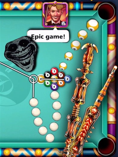 Learn Win In 1 Shot 🤯 9Ball | 8 ball pool #zkgaming