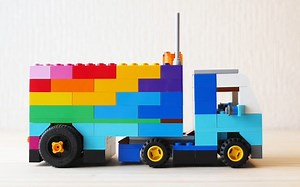 乐高Classic10698基础款-重卡模型制作教程