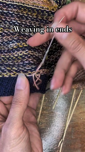 How to: Weave in your ends