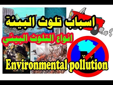 شرح I اسباب تلوث البيئة l انواع التلوث البيئي (Pollution )( ENVIRONMENTAL POLLUTION)