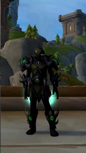 Best Doomblade Battle Gear Transmog | Epic Rogue Look with Shard of Azzinoth Daggers |TWW S3 #shorts