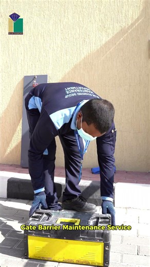 Gate Barrier Maintenance Services in UAE😉 | Automatic Barrier Repair Experts #bluediamond