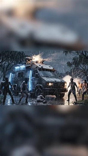 Zombie Apocalypse | Rain on Window | HORROR AMBIENCE