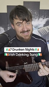 Irish ☘️ Drinking song😄 7 Drunken Nights😄☘️🇮🇪 . 📸👉 more @gearoidmccarthymusic 👏☘️🇮🇪 #irish_daily #reelsoftheday #irishmusician #irishmusic #ireland #irish #irishbanter | Irish Daily