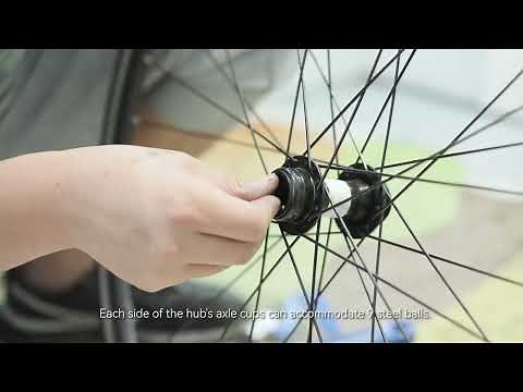 【Tutorial】Replacing the axle on a bicycle wheel