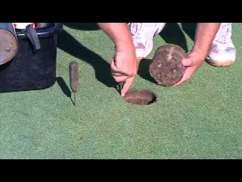 Changing Hole Locations on a Golf Course