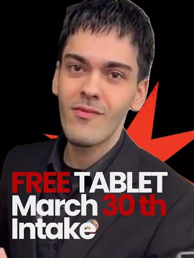 The first 10 students who enroll in our Graphic Design or 3D Animation program for the March 30 intake will receive a free tablet. If you’ve been thinking about starting something creative, this is a great time to take that step. Seats are limited, and once those 10 spots are gone, the offer is gone too. March 30 Intake InFocus Film School Apply now to secure your spot #FreeTablet #GraphicDesign #3DAnimation #InFocusFilmSchool #CreativeCareer #StudyCreative #DesignStudents #AnimationStudents #Ma