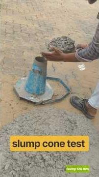 Slump test full procedure |concrete test | #shortsfeed#construction #viral #civilengineering
