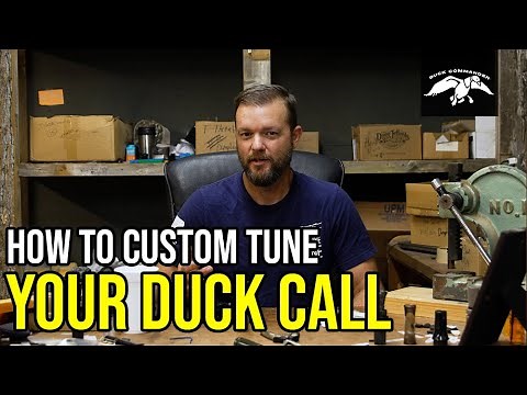 How To Custom Tune Your Duck Call | Tune Up Tuesday