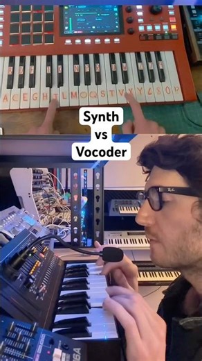 Synth vs vocoder #shorts