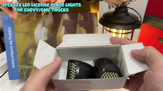 LED License Plate Lights for Chevy and GMC Trucks