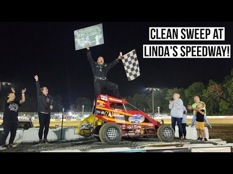 Fast All Night! Led All 20 Laps for the Win at Linda’s Speedway - PA Micro Midget 500