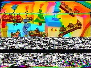 Extremely damaged VHS tape (Operation Dalmation)