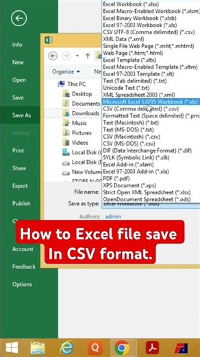 Is Saving an Excel File as CSV Worth It?