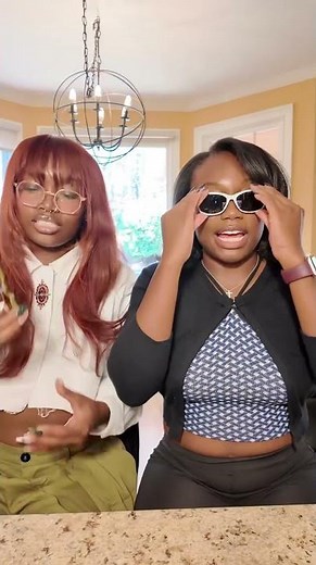 Two girls, one duet, and glasses that are literally on sale RIGHT NOW!