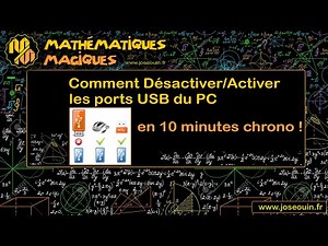 How to Disable/Enable PC USB Ports