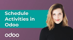 Schedule activities in Odoo | Odoo Tutorials