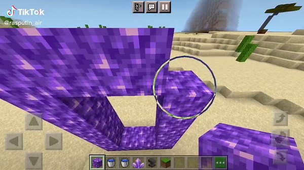 Amethyst Nether Portal Ideas in Minecraft