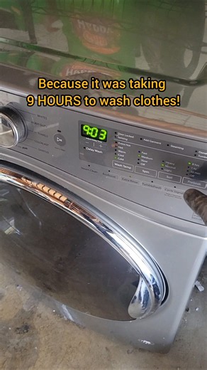 LG Washer Takes 9 HOURS to Complete Normal Cycle: Presoaking Trap #aspecoappliancerepair #lgwasher