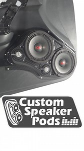 Unlock the full sound of your music. Listen like never before! | Customspeakerpods.com
