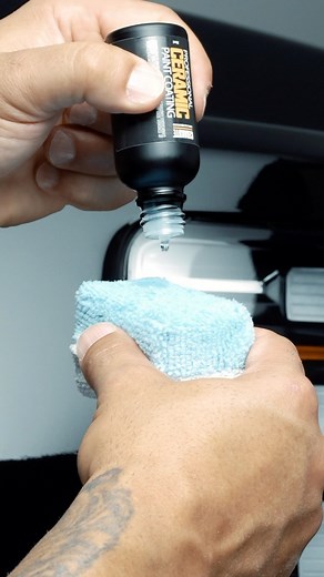 Achieve a professional-grade finish with our Pro Ceramic Paint Coat. Our easy-to-apply formula delivers unmatched glossiness and slickness on any surface 🙌 Try Pro Paint Ceramic today and experience the difference! Available at cerakoteceramics.com 💥 #cerakote #ceramic #ceramics #detailing #autodetailing #finishstrong | Cerakote Ceramic Coatings
