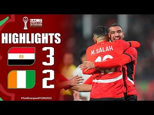 Egypt vs Ivory Coast 3-2 Highlights | AFCON 2025 - #TotalEnergiesAFCON2025