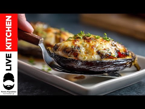 💯Αυτό το Ορεκτικό θα εντυπωσιάσει του Πάντες 😋Γεμιστές Μελιτζάνες με λαχανικά Και τυριά