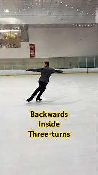 Let’s fix your back inside three-turn! #figureskating #icedance #iceskating