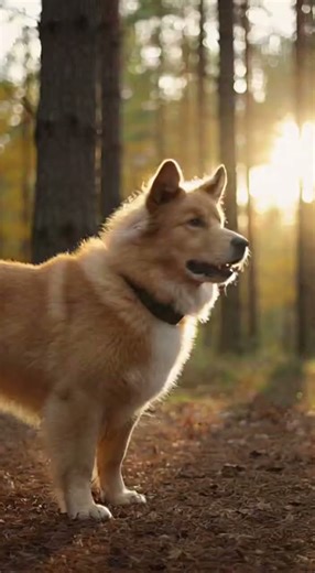 A dog that loves hygiene ，It turns out that the dog goes to the toilet like this#aigenerated #dog