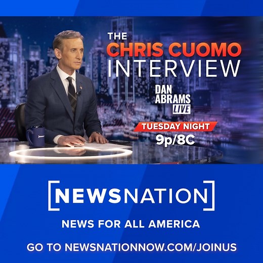 2.1K views · 29 reactions | Chris Cuomo sits down with News Nation's Dan Abrams in his first television interview since leaving CNN. See it Tuesday. Find out how you can see it here: https://www.newsnationnow.com/feedback/tv-provider/ | Fox2Now | Facebook