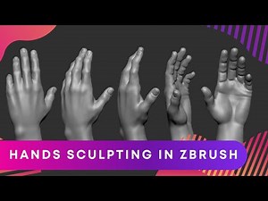 ZBrush Anatomy Series: Hands Sculpting