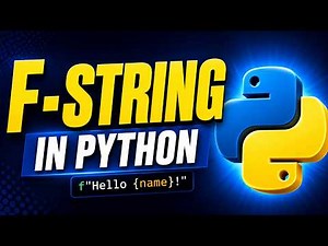 f-Strings in Python | Old Method vs format() vs f-String | python tutorial for beginners