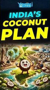 🥥 India = Coconut King 👑 New Coconut Promotion Scheme Explained | UPSC