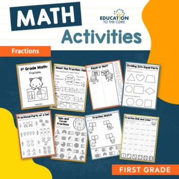 Math Worksheets and Centers | Fractions | Math Practice