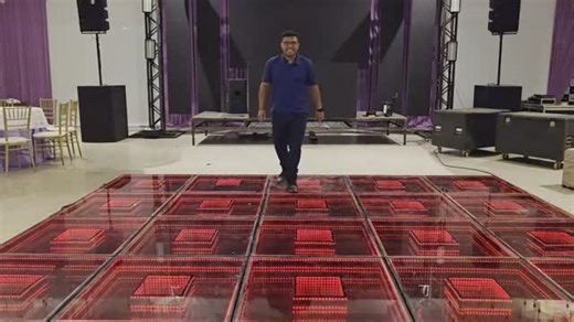 Carlos Pereira on Instagram: "PISTA LED INFINTY 3D RGB DISPONIBLE EN #TECNOSHOW"