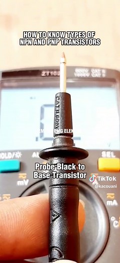 How to Determine NPN and PNP Types of BJT Transistors