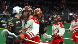 7.7K views · 132 reactions | What a finish in Albany. The FireWolves take down the Bandits 11-10 in Overtime after a ridiculous behind-the-back finish from Dyson William. Doug Jamieson was a wall in net with 57 Saves.  GAME RECAP | NLL | Facebook