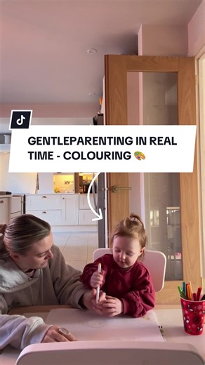 Gentle Parenting Techniques in Real Time: Colouring Fun