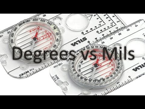 Degrees vs Mils